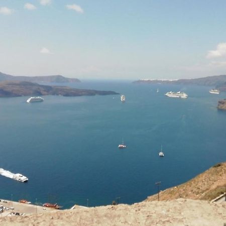 Poudras Amazing View Caldera Villa Ormos Athinios Eksteriør billede
