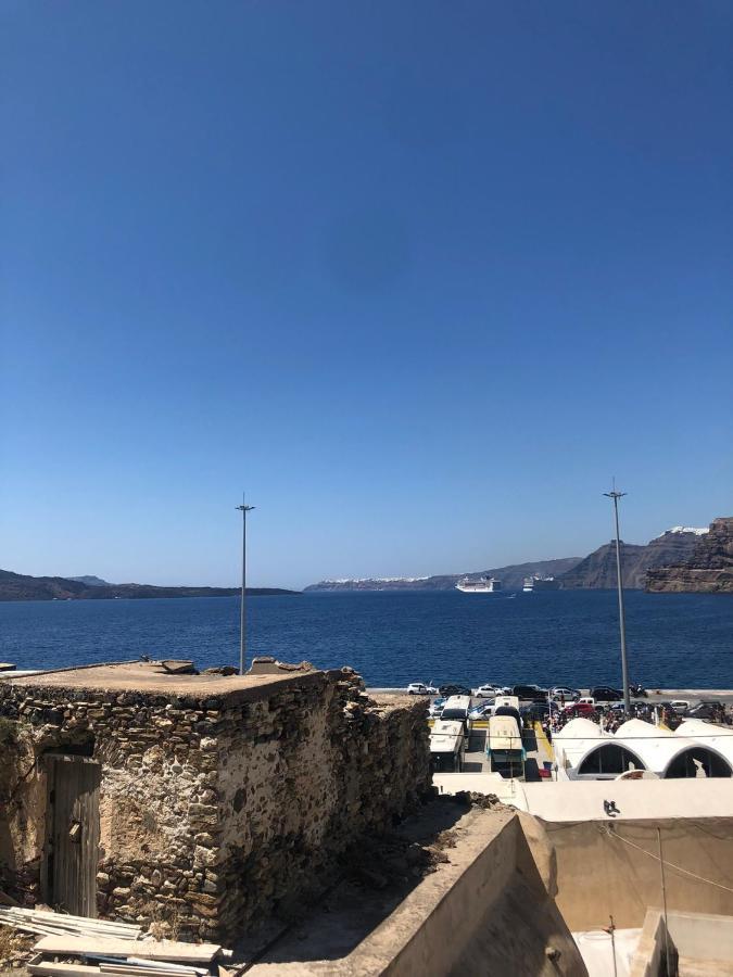 Poudras Amazing View Caldera Villa Ormos Athinios Eksteriør billede